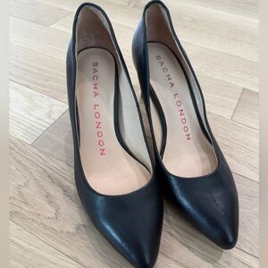Sacha London Classic Black Heels